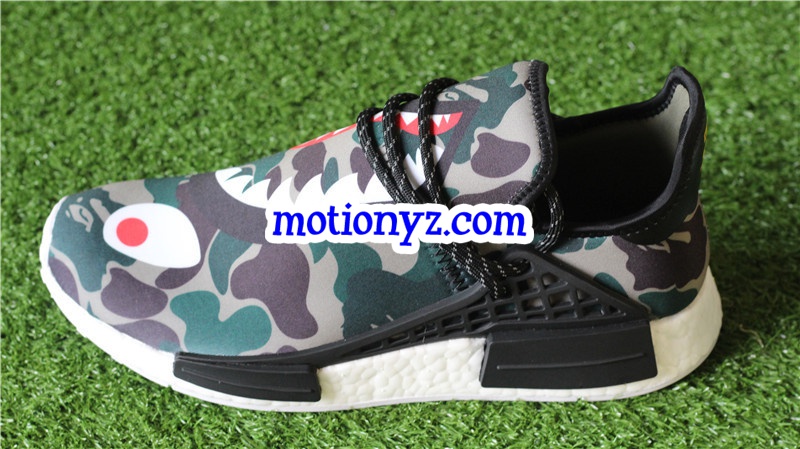 Pharrell Williams NMD Human Race Camo Bape